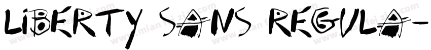 Liberty Sans Regula字体转换
